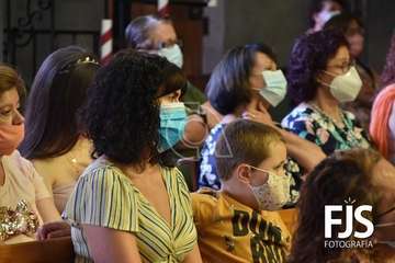 Lomo Magullo inició este sábado los cultos en honor de la Virgen de Las Nieves (Foto Francisco Javier Santana/TA)